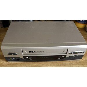 RCA VR546 VR637 VR637HF VCR 4-Head Mono VHS Tape Player AccuSearch No Remote